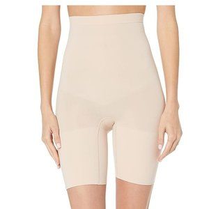 Spanx Higher Power Short 2X Soft Nude High Waisted Shapewear Undergarment